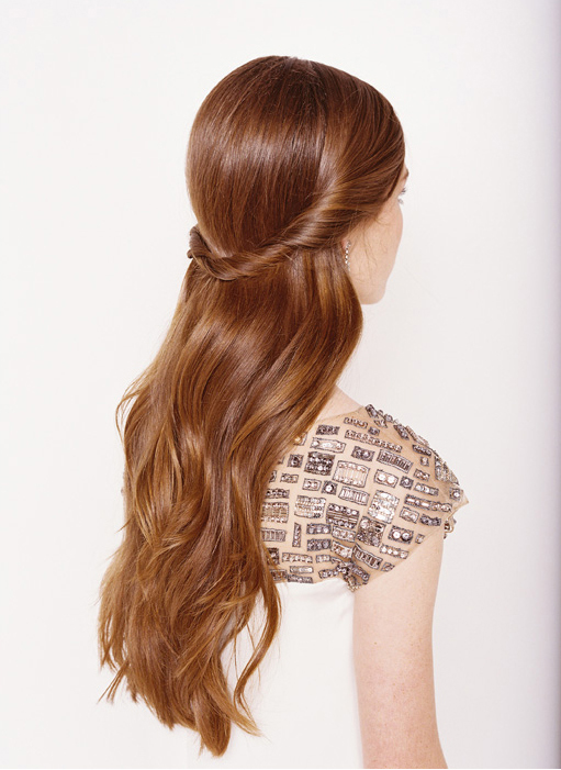 Half up half down wedding hairstyles