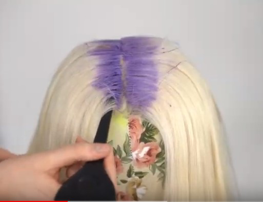 How to Dye A Human Hair Wig 5