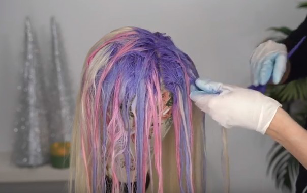 How to Dye A Human Hair Wig 9