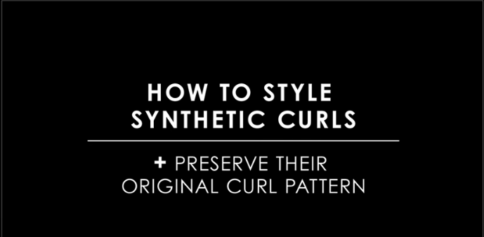 How to style synthetic wavy toppers