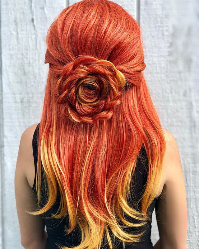 Tequila Sunrise Lace Front Wig