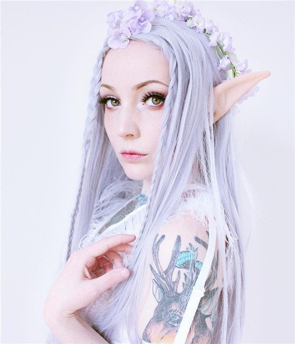 grey cosplay wigs