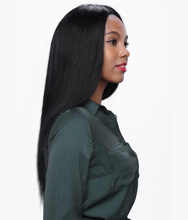 Yaki Straight Remy Human Hair Full Lace Wig Uniwigs