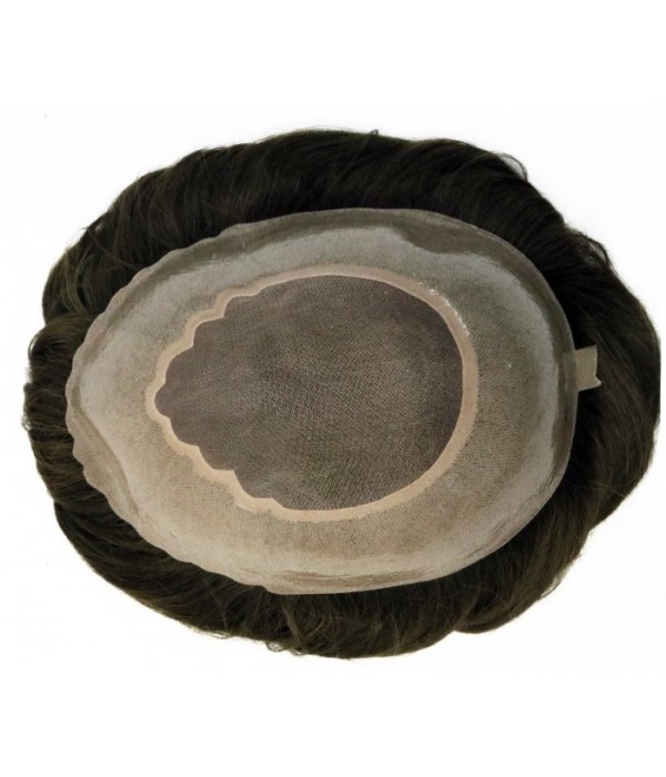 Apollo Mono Poly Durable Hair Replacement System For Men UniWigs