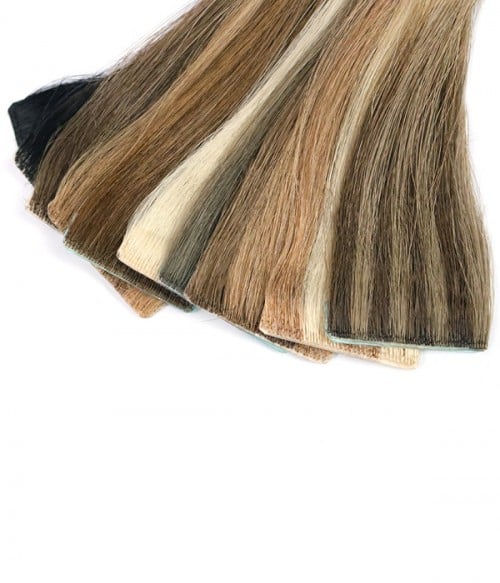 colored human hair extensions