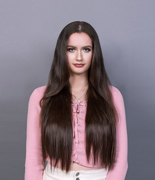 Rapunzel 22 5 Pieces Silky Straight Clip In Synthetic Hair