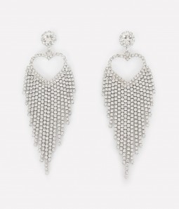 Diamond | Tassel Drop Earrings