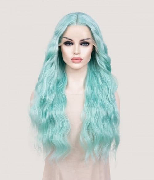 Mint Lake  Wavy Synthetic Lace Front Wig
