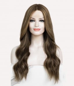 8.5” X 9” Kinsley Long Layered Mono Top Human Hair Topper | Lace front | 22”