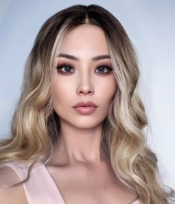 Clara |Sunkissed Blonde Balayage Synthetic Lace Front Wig