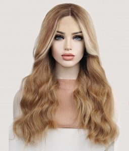 Gianna | Bronde Wavy Synthetic Lace Front Wig