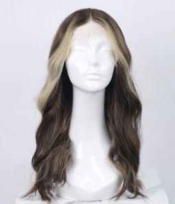 Hazelnut | Brunette Balayage Long Wavy Lace Front Wig