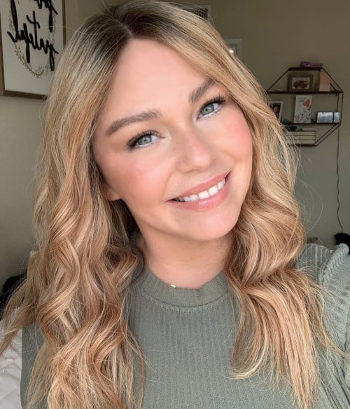 Hanna | Long Blonde Balayage 100% Remy Human Hair Lace Front Wig