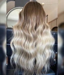 Jocelyn| Blonde Ombre Balayage Remy Human Hair Lace Front Wig