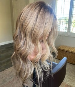 Kayla | Blonde Balayage Remy Human Hair Lace Front Wig