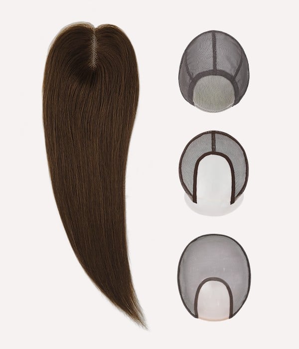 Hair Topper Beginner Fit Kit Only for Color and Base Matching