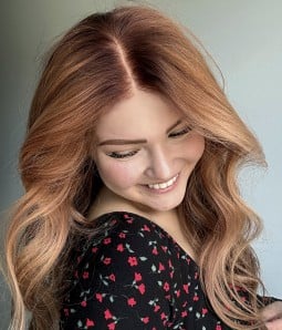 Autumn | RED BALAYAGE REMY HUMAN HAIR LACE FRONT WIG | LACE FRONT