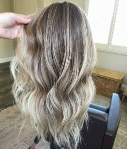 Soraya | Blonde Balayage Remy Human Hair Lace Front Wig | Lace Front