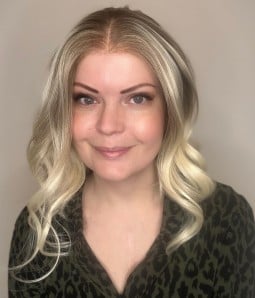 Blonde Wavy Bob Synthetic Lace Front Wig