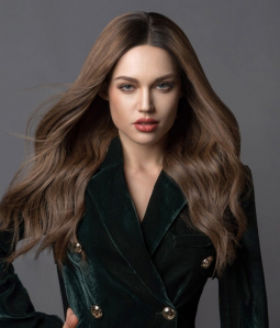 Perfection | Brunette Balayage Remy Human Hair Lace Wig | Dark Roots