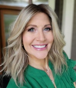 Marigold | Blonde Bayalage Remy Human Hair Lace Front Wig | Low/Med Denisty