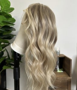 Winter Wonderland G | Blonde Balayage Remy Human Hair Lace Front Wig | Holiday Edition