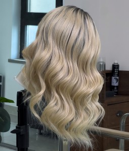 Winter Wonderland U | Blonde Balayage Remy Human Hair Lace Front Wig | Holiday Edition