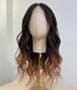 Star F | Ombre Balayage Remy Human Hair Lace Front Wig
