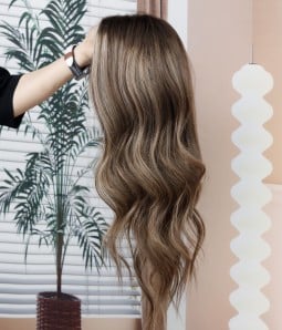 Blossom Reverie B | Brunette Remy Human Hair Lace Front Wig