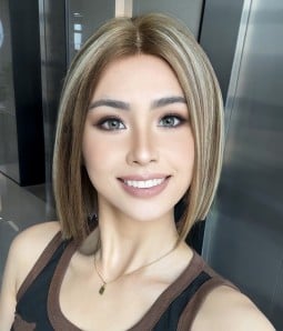 Mandy | Taupe Brown Bob Remy Human Hair Lace Front Wig S/M