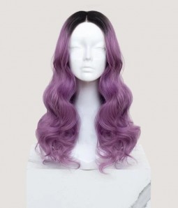 Sample Wig Style S7 | Long Wavy Lace Front Synthetic Wig | Final Sale