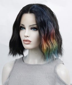 Sample Wig Style S8 | Short Wave Lace Front Synthetic Wig | Final Sale