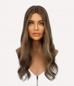 6"*6" Amber Silk Top Remy Human Hair Topper