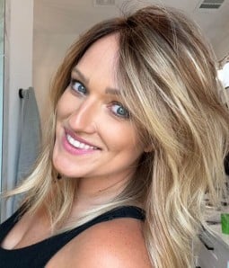Karlie | Blonde Balayage Synthetic Lace Front Wig | Pre-cut Layers