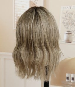ColorLab F | Blonde Balayage Remy Human Hair Lace Front Wig