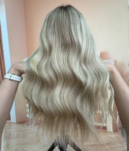 Jane | Blonde Balayage Remy Human Hair Lace Front Wig