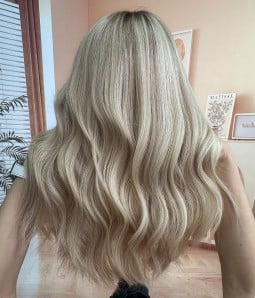 ColorLab B | Blonde Balayage Remy Human Hair Lace Front Wig