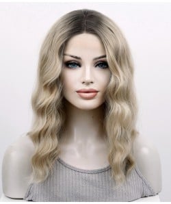 Sample Wig Style S19| Curly Wavy Lace Front Synthetic Wig | Final Sale