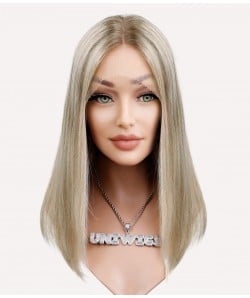 Judy | Blonde Balayage Remy Human Hair Full Lace Wig | 100% Hand-tied | Lace Front | S/M Judy | Blonde Balayage Remy Human Hair Full Lace Wig | 100% Hand-tied | Lace Front | S/M
