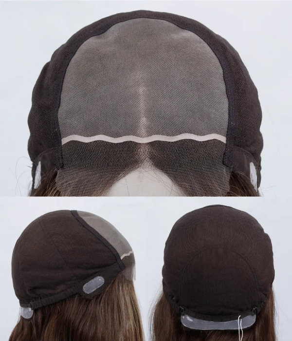 Amelie | Mono Top Lace Front Remy Human Hair Wig | 100% Hand-tied | Medical Wig