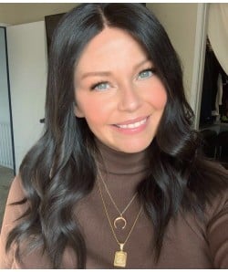 Celesta | Remy Human Hair Lace Front Wig | Lightly Bleached Knots | Petite Size