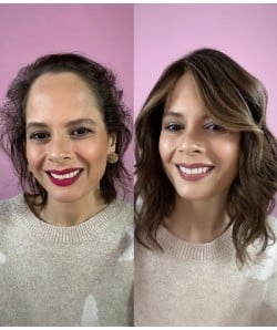 7“ x 8” Upgrade Courtney Mono Top Human Hair Topper | Lace Front | Low Density