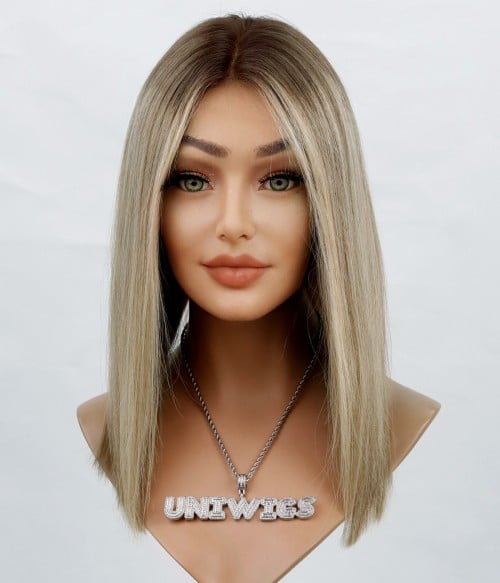 Sample Wig Style Human Hair Lace Front Wig| Final Sale