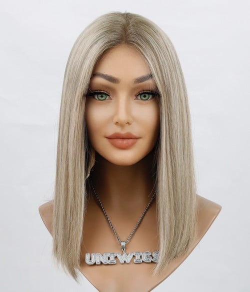 Sample Wig Style Human Hair Lace Front Wig| Final Sale