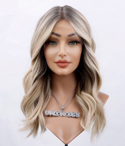 Sample Wig Style |  Human Hair Lace Front Wig| Final Sale