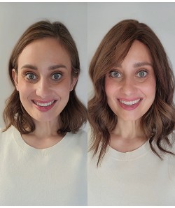 6"x 6" Upgrade Claire Mono Top Remy Human Hair Topper | Lace Front