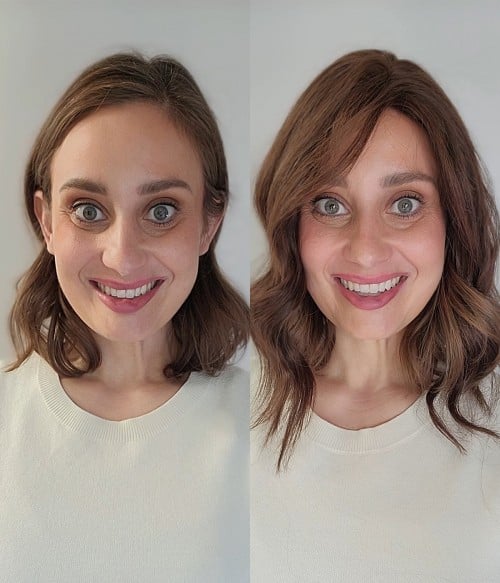 6"x 6" Upgrade Claire Mono Top Remy Human Hair Topper | Lace Front