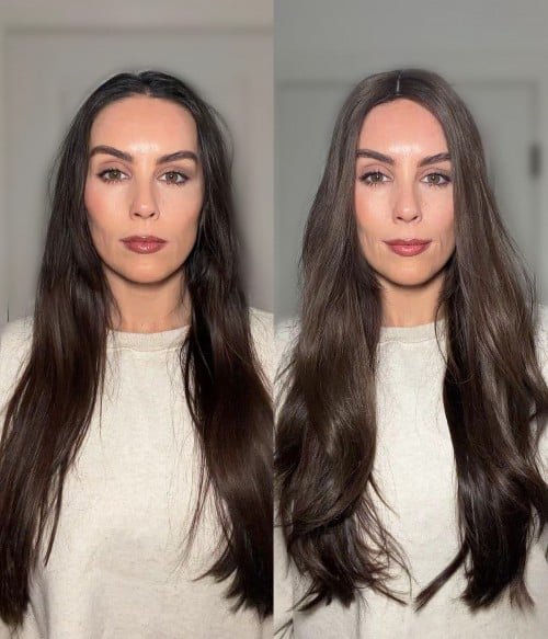 6"*6" Amber Silk Top Remy Human Hair Topper