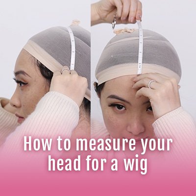 How to measure your head for a wig
