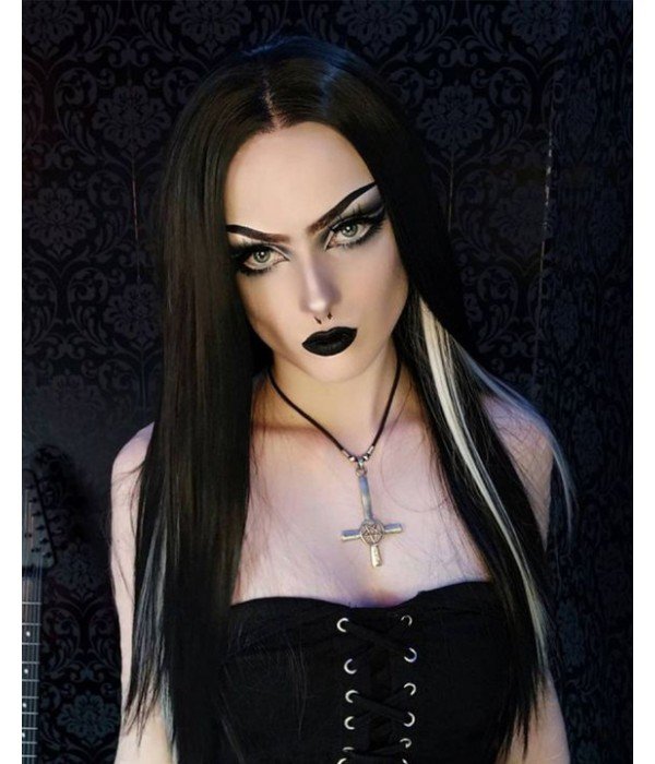 earloop-highlight-long-straight-synthetic-lace-front-wig